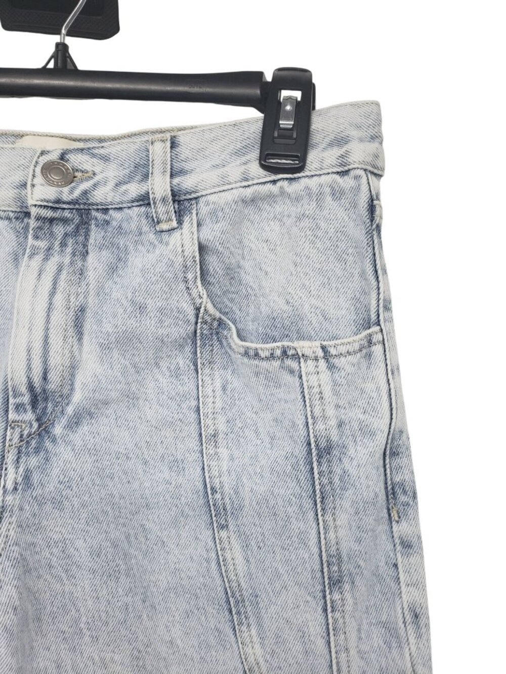 Isabel Marant Vikira Tapered Jeans Light Blue Wash - Picture 9 of 16